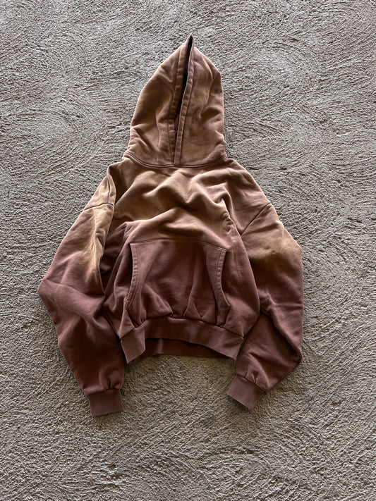 ‘AUTUMN’ 800 GSM HEAVYWEIGHT GRADIENT FADED HOODIE