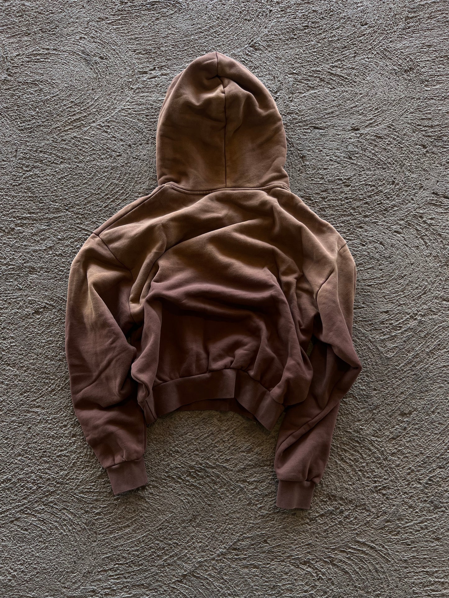 ‘AUTUMN’ 800 GSM HEAVYWEIGHT GRADIENT FADED HOODIE